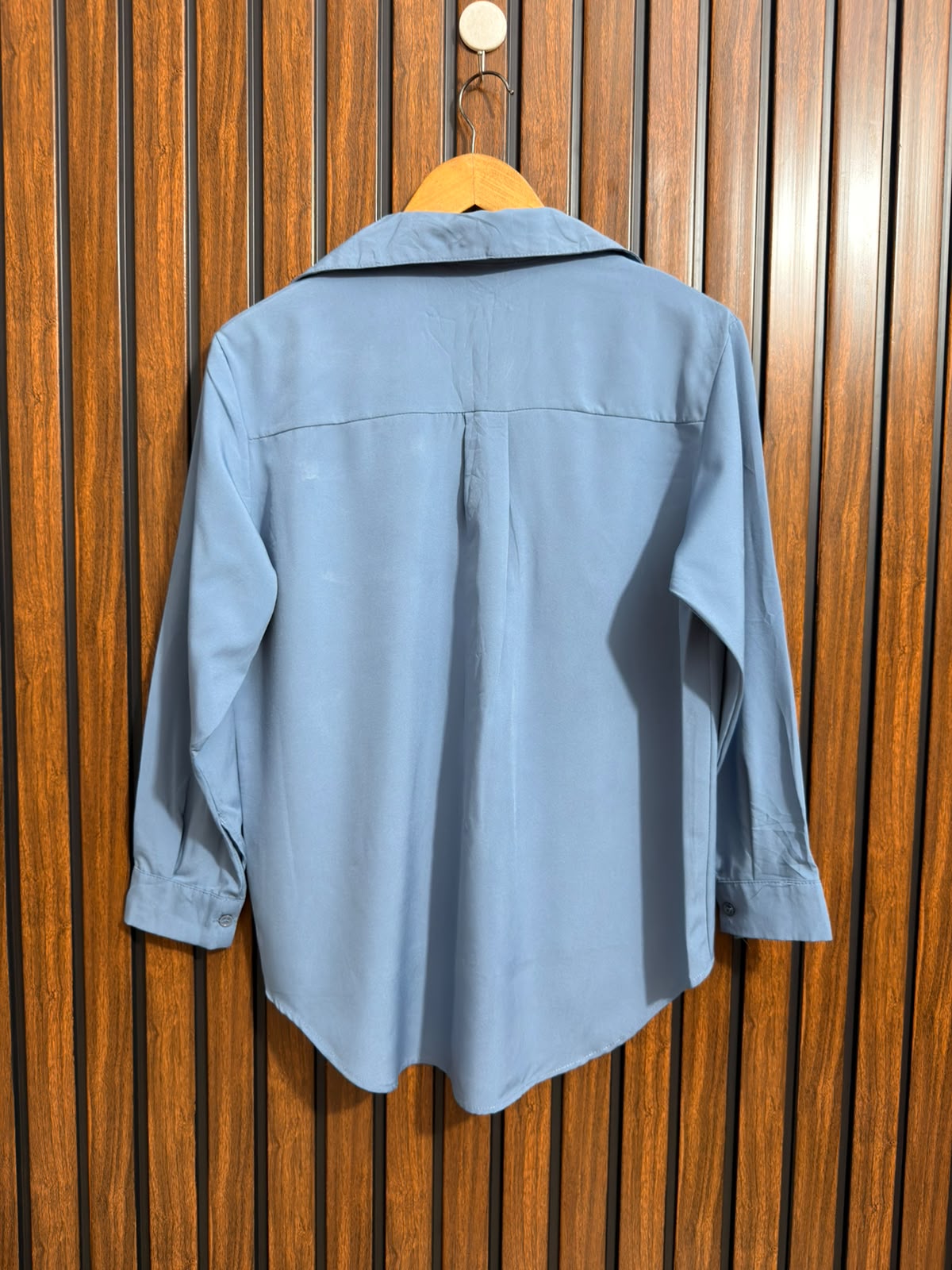 Chest 19  Lenght 23 to 27  Fabric silk Western Womens Top Full Sleeve