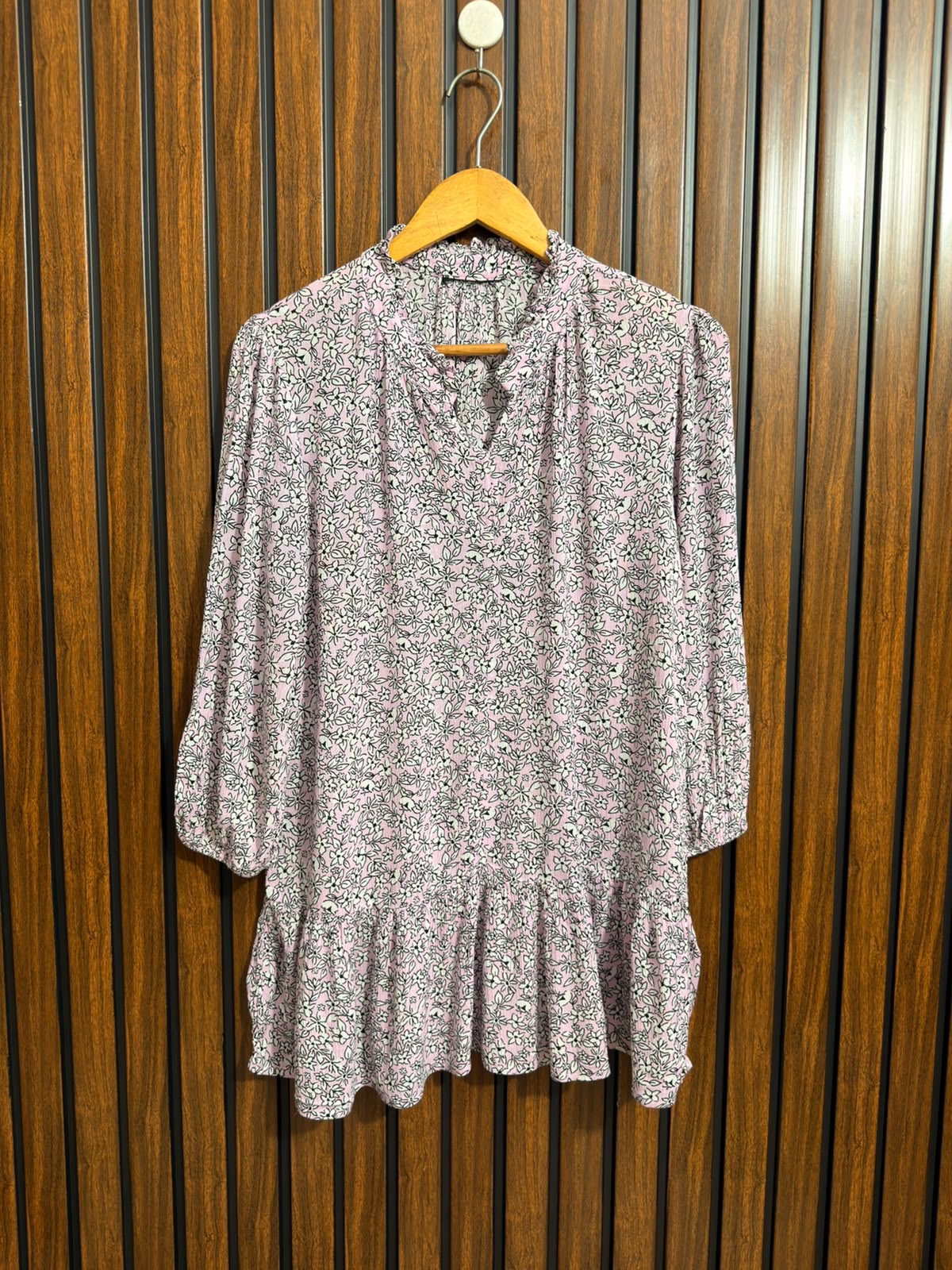 Chest 21  Lenght 29  Fabric rayon Branded Womens Full Sleeve Top