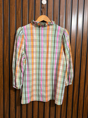 Chest 20  Lenght 24 to 25  Fabric linen Branded Top Full Sleeve