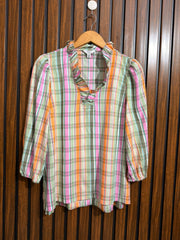 Chest 20  Lenght 24 to 25  Fabric linen Branded Top Full Sleeve