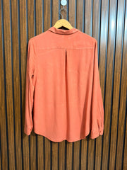 Chest 20  Lenght 28  Fabric linen Womens Western Full Sleeve top