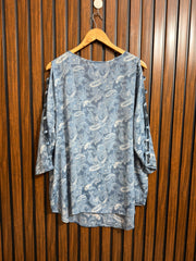 Chest 25  Lenght 30  Fabric Georgette Western Branded Womens Top