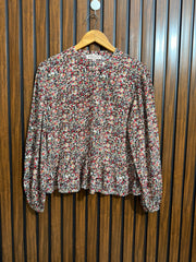 Chest 17  Lenght 22  Fabric linen Branded Womens Top