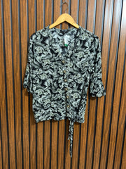 Chest 20  Lenght 23  Fabric rayon Branded Womens Half Sleeve Top