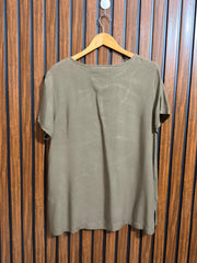 Chest 20  Lenght 28  Fabric linen Western Womens Half Sleeve Wear