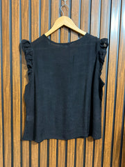 Chest 21  Lenght 22  Fabric Georgette Western Half Sleeve Top