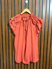 Chest 22  Lenght 30  Fabric Georgette Half Sleeve Western Womens Top
