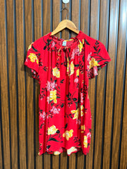 Chest 20  Lenght 27  Fabric Rayon Womens Western Half Sleeve Top
