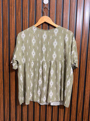 Chest 20  Lenght 25  Fabric cotton Branded Half Sleeve Womens Top