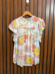 Chest 20  Lenght 24 To 26  Fabric Linen Western Womens Half Sleeve Wear