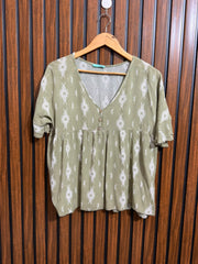 Chest 20  Lenght 25  Fabric cotton Branded Half Sleeve Womens Top