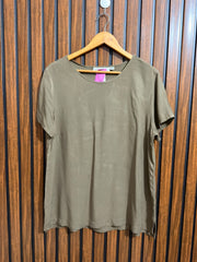 Chest 20  Lenght 28  Fabric linen Western Womens Half Sleeve Wear
