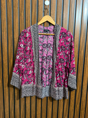 Chest Medium  Lenght 25  Fabric Linen Branded Womens Half Sleeve Shrug