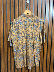 Chest 21  Lenght 28  Fabric Linen Half Sleeve Womens Top