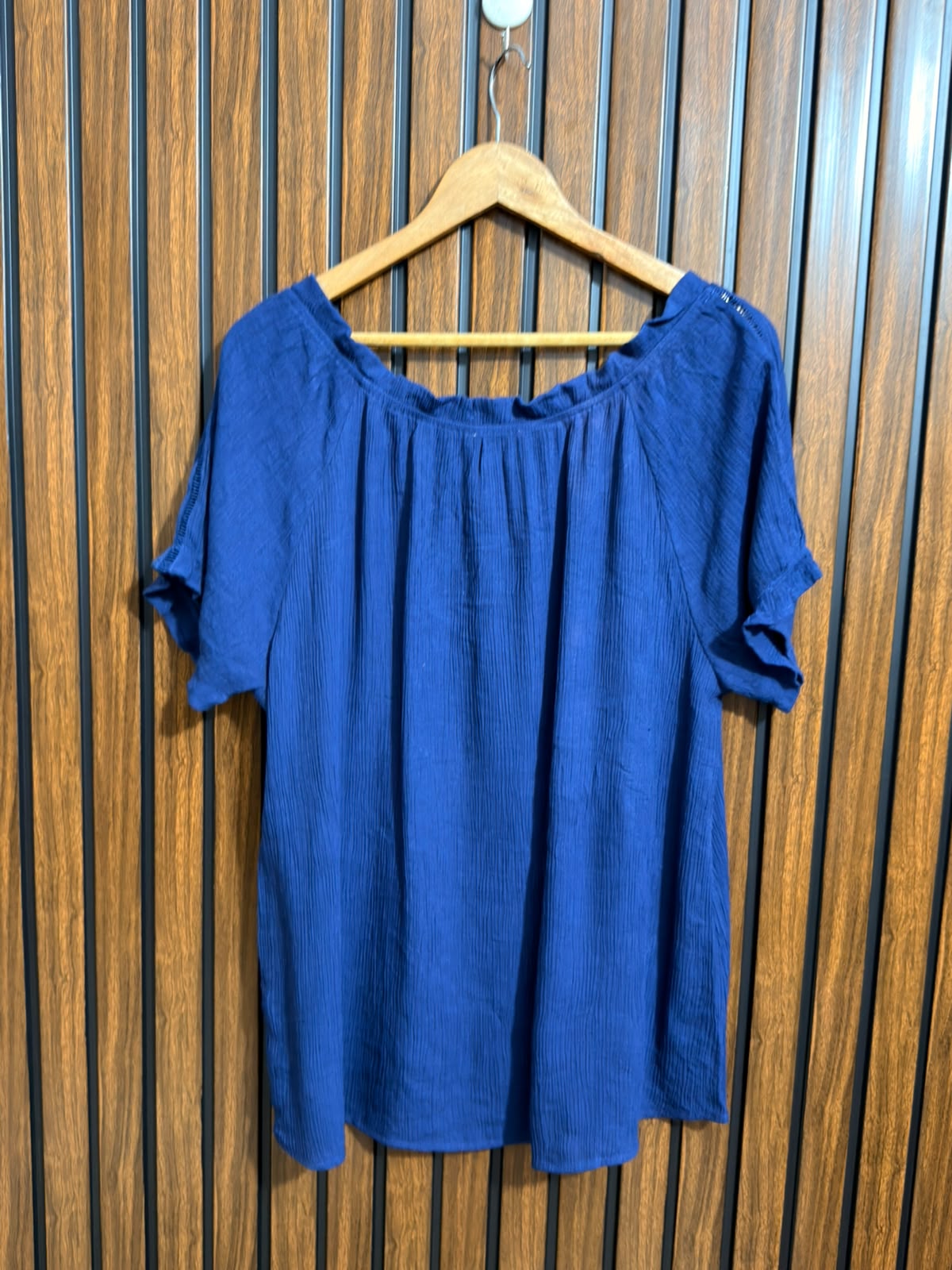 Chest 23  Lenght 28  Fabric Georgette Branded Womens Half Sleeve Wear