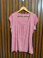 Chest 23  Lenght 27  Fabric Jersey Half Sleeve Western Top