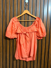 Chest 21  Lenght 20  Fabric Cotton And Jersey Western Womens Top