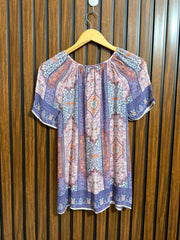 Chest 18  Lenght 26  Fabric rayon Branded Western Womens Top