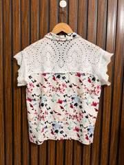 Chest 19  Lenght 22.5  Fabric cotton Womens Western Branded Top