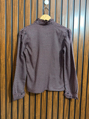 Chest 16  Lenght 22  Fabric Cotton Ladies Branded Full Sleeve Top
