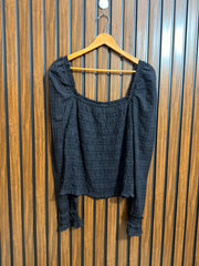 Chest Xl  Lenght 22  Fabric Cotton Womens Western Full Sleeve Top Wear