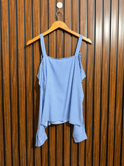 Chest 18  Lenght 24  Fabric Linen Branded Womens Full Sleeve Top Online