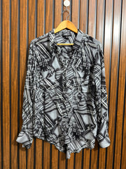 Chest 21  Lenght 27 To 30  Fabric Linen Womens Full Sleeve Top Online Collection