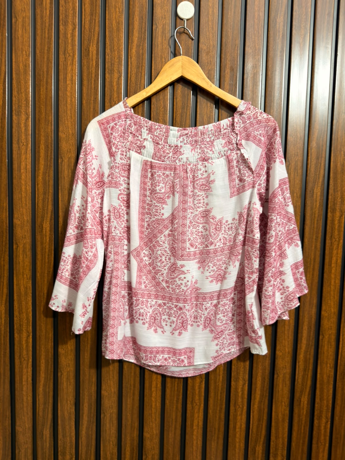 Chest 19  Lenght 23  Fabric Georgette Western Womens Branded Full Sleeve Top