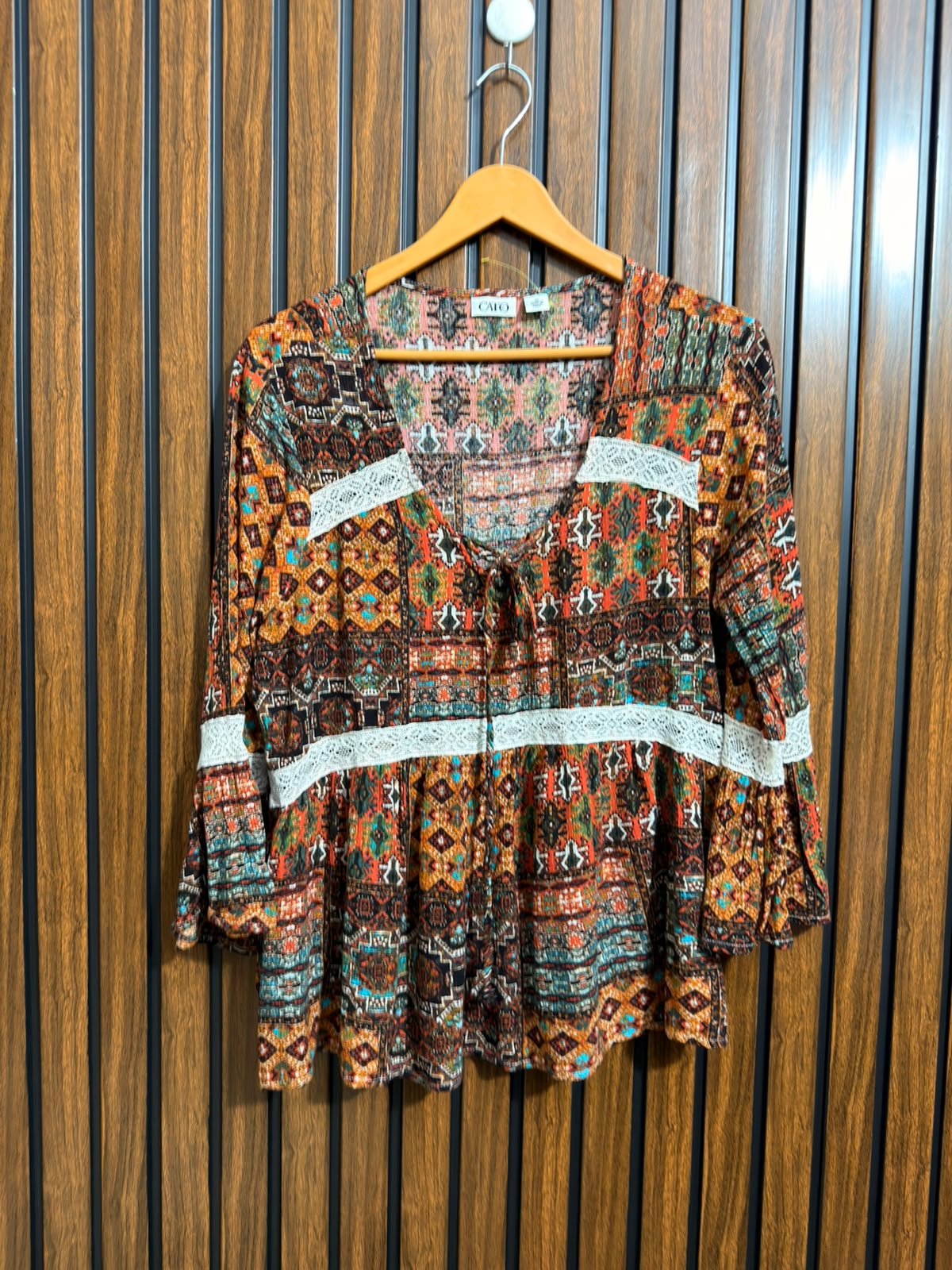 Chest 20  Lenght 25  Fabric Rayon Western Ladies Branded Full Sleeve Top