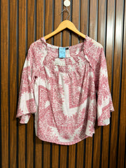 Chest 19  Lenght 23  Fabric Georgette Western Womens Branded Full Sleeve Top