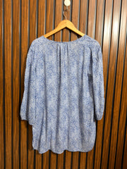 Chest 21  Lenght 28 to 30  Fabric linen Womens Branded Full Sleeve Top