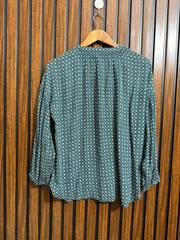 Chest medium   baggy style  Lenght 25  Fabric cotton Western Branded Ladies Full Sleeve Top