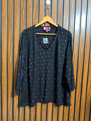 Chest 22  Lenght 27  Fabric rayon Western Branded Full Sleeve Top