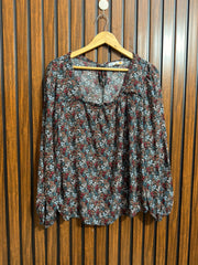 Chest 20  Lenght 26  Fabric rayon Western Womens Full Sleeve Top