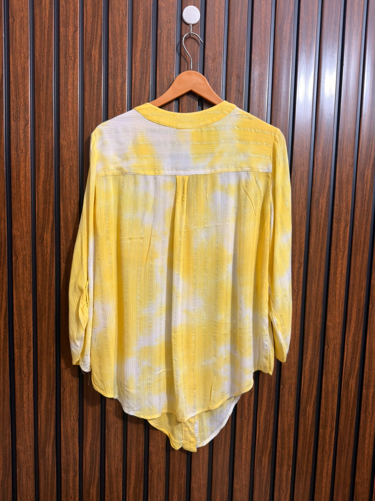Chest medium  baggy style  Lenght 30  Fabric rayon Womens Full Sleeve Top