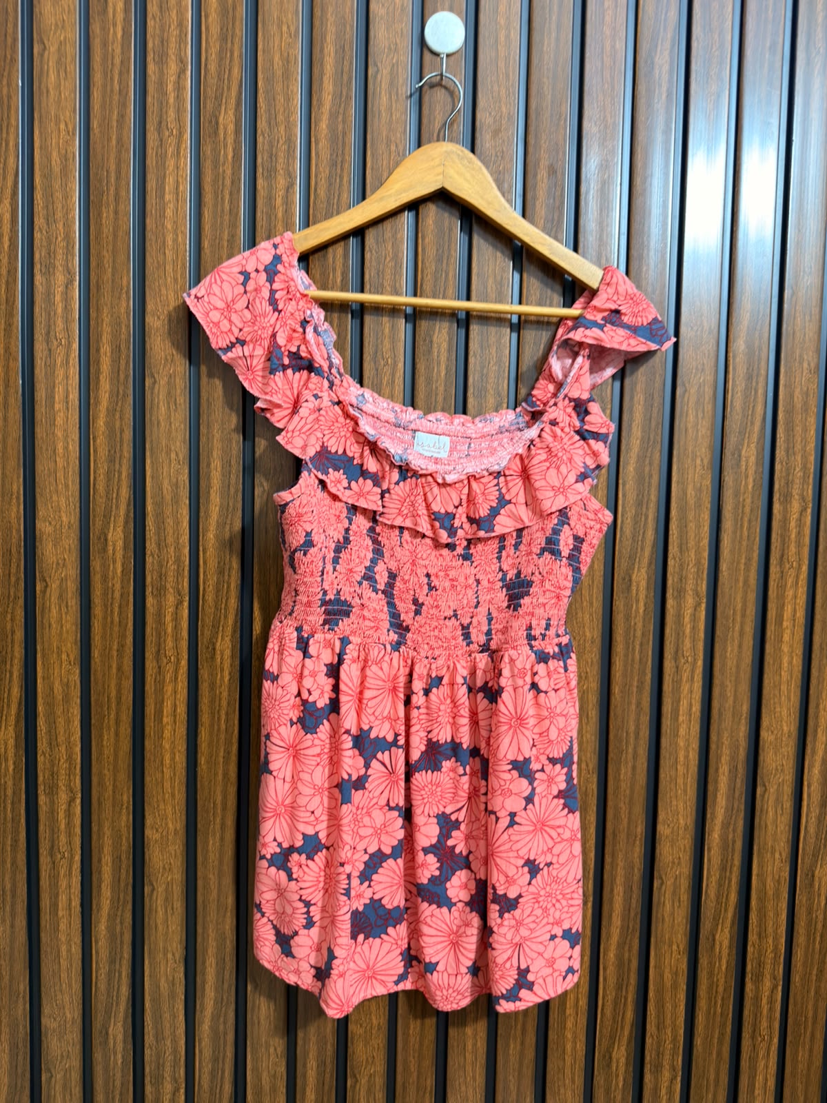Chest 20  Lenght 27  Fabric linen Western Branded Sleeveless Top Wear