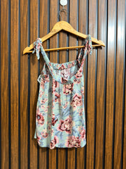 Chest 17  Lenght 22  Fabric linen Western Branded Ladies Sleeveless Top