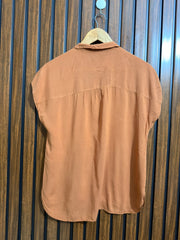 Chest 19  Lenght 24 to 26  Fabric linen Womens Sleeveless Top