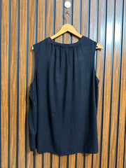 Chest 21  Lenght 28  Fabric linen Branded Ladies Sleeveless Top