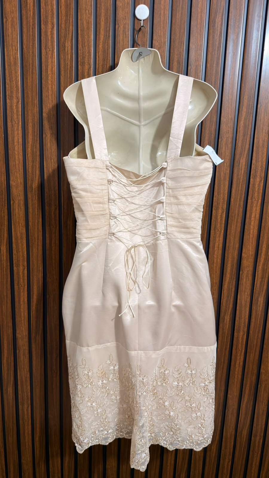 Chest 20  Length 42  Fabric silk Womens Mini Dress