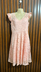 Chest 19  Lenght 37  Fabric Net Western Womens Mini Dress