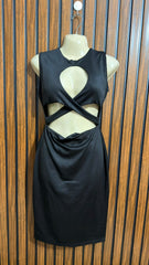 Chest 20  Lenght 38  Fabric silk jersey Western Branded Womens Mini Dress