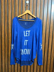 Chest 19  Length 26 To 28 Branded Winter Top