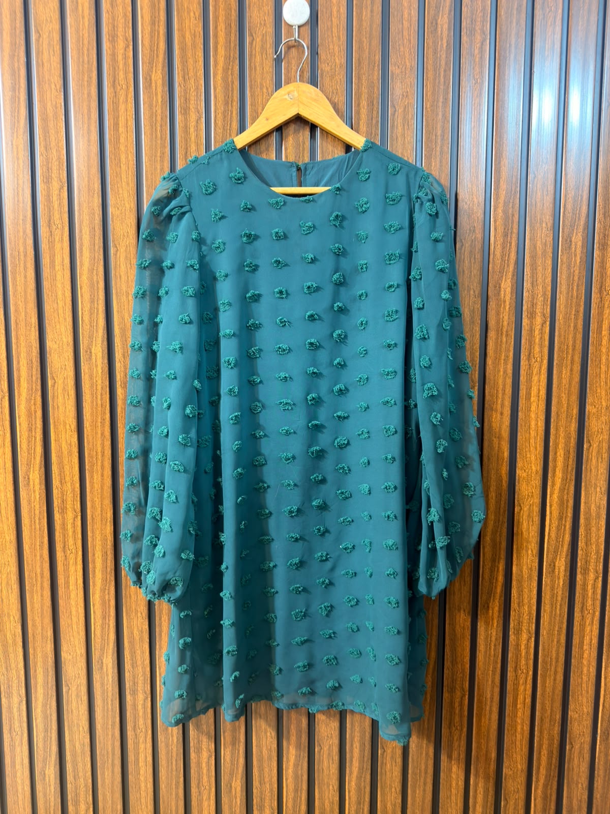 Chest 19  Length 34  Fabric chiffon Western Long Top