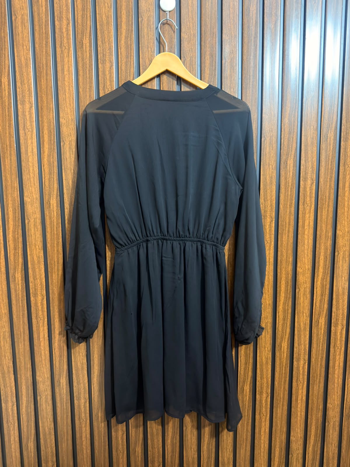 Chest 17  Length 35  Fabric chiffon Womens Long Top Range