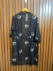 Chest large  Length 36  Fabric chiffon Womens Long Top