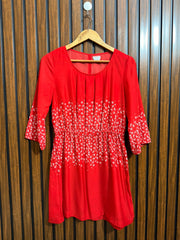 Chest 17  Length 32  Fabric silk Western Womens Long Top Collection