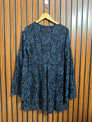 Chest 18  Lenght 34  Fabric net Branded Womens Long Top Style