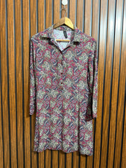 Chest 18  Lenght 33  Fabric Georgette Western Womens Long Top Collection