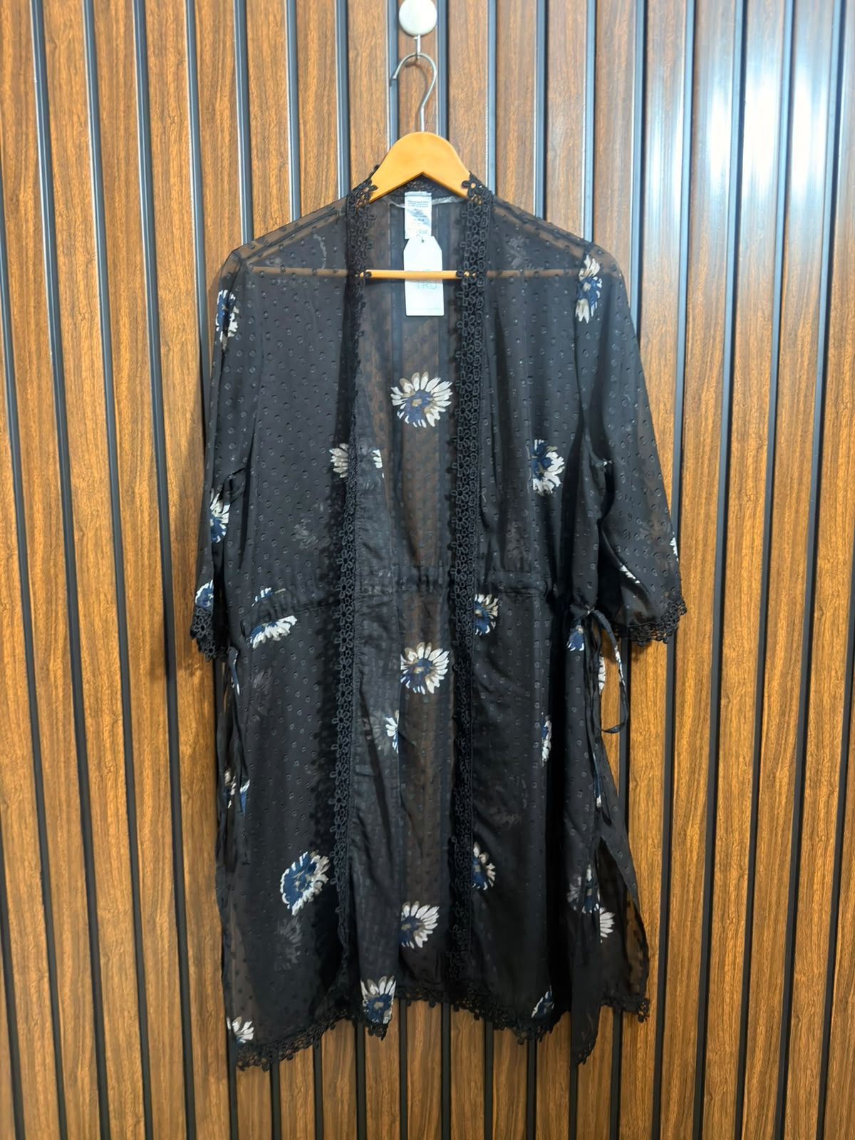Chest large  Length 36  Fabric chiffon Womens Long Top